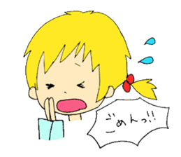 yazaki and sorry friends sticker #1289275