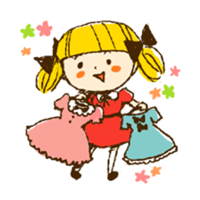 girly girl Merlot sticker #1289460