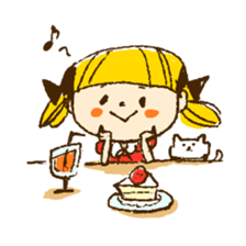 girly girl Merlot sticker #1289463