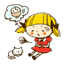 girly girl Merlot sticker #1289468