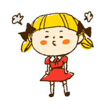 girly girl Merlot sticker #1289478