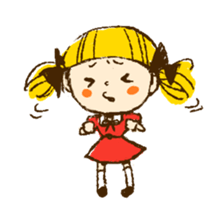 girly girl Merlot sticker #1289479