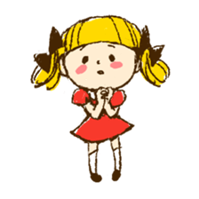 girly girl Merlot sticker #1289480