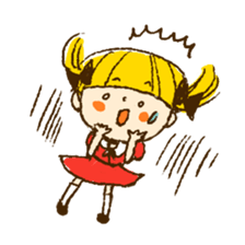 girly girl Merlot sticker #1289484