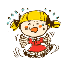 girly girl Merlot sticker #1289486