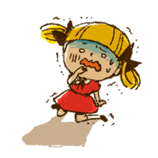 girly girl Merlot sticker #1289487