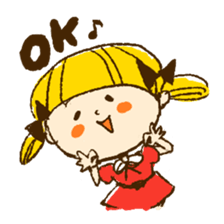 girly girl Merlot sticker #1289490