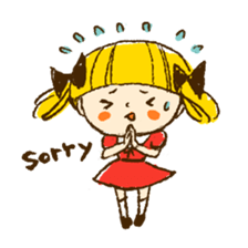 girly girl Merlot sticker #1289496