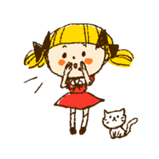 girly girl Merlot sticker #1289497