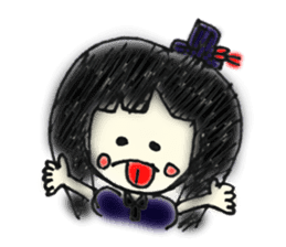 doodle Gothic&Lolita sticker #1289762