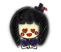 doodle Gothic&Lolita sticker #1289763