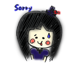 doodle Gothic&Lolita sticker #1289771