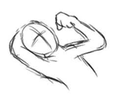 Unfinished man sticker #1289948