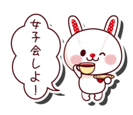 The stuffed animal of a rabbit vol.2 sticker #1289991