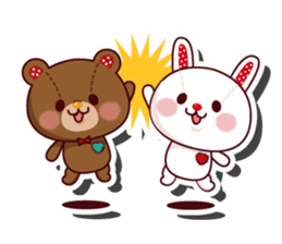 The stuffed animal of a rabbit vol.2 sticker #1290009