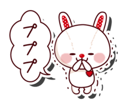 The stuffed animal of a rabbit vol.2 sticker #1290016