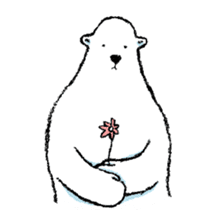 Jeemo the polar bear sticker #1290058