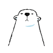 Jeemo the polar bear sticker #1290060