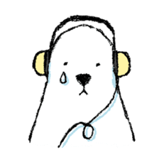 Jeemo the polar bear sticker #1290061