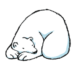 Jeemo the polar bear sticker #1290062
