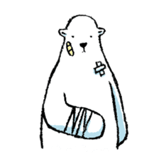 Jeemo the polar bear sticker #1290064