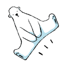 Jeemo the polar bear sticker #1290067