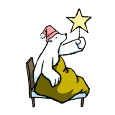 Jeemo the polar bear sticker #1290080