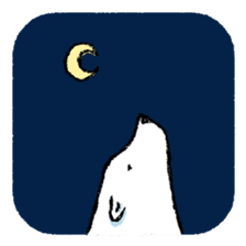 Jeemo the polar bear sticker #1290081