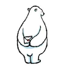 Jeemo the polar bear sticker #1290084