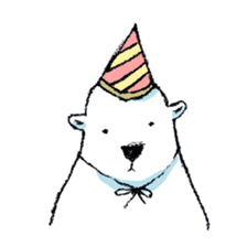 Jeemo the polar bear sticker #1290086