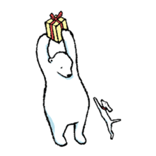 Jeemo the polar bear sticker #1290092