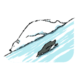 Jeemo the polar bear sticker #1290094