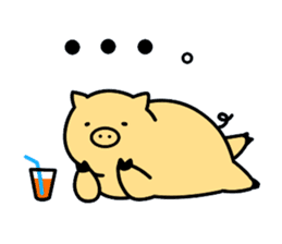 pig pig Sticker sticker #1290165