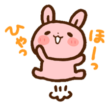 rabbit and panda sticker #1290186