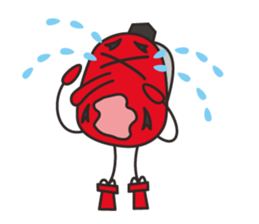 Tengu face sticker #1290226