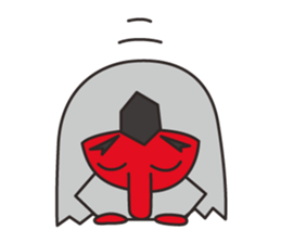 Tengu face sticker #1290227