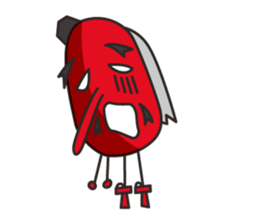 Tengu face sticker #1290233