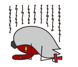 Tengu face sticker #1290234
