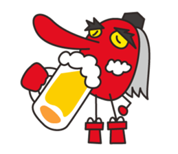 Tengu face sticker #1290244