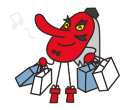 Tengu face sticker #1290248
