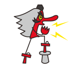 Tengu face sticker #1290249