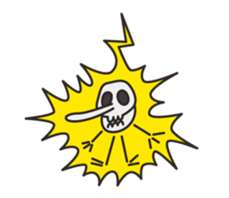 Tengu face sticker #1290250