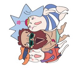 Barnie & The Sexy Sport Club sticker #1290516