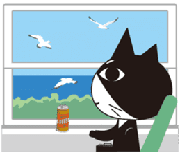 Businessman Cat sticker #1290928