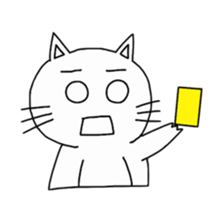 White kitty Tama sticker #1291111