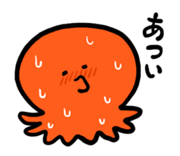 Lovely octopus sticker #1291465