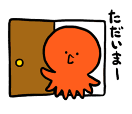 Lovely octopus sticker #1291467