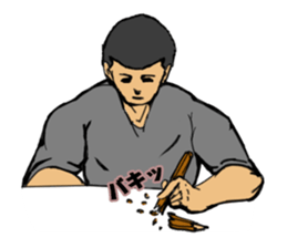 Smells like a WAKAZO spirit! sticker #1291570