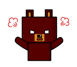 square bear sticker #1291883