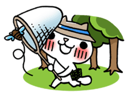 The White Kitten Kitty event version sticker #1292431